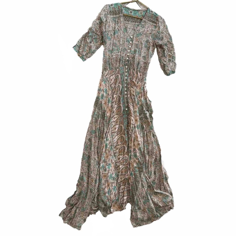Spell And The Gypsy Collective Design Boho Blossom Sage Green Sz M sundancer